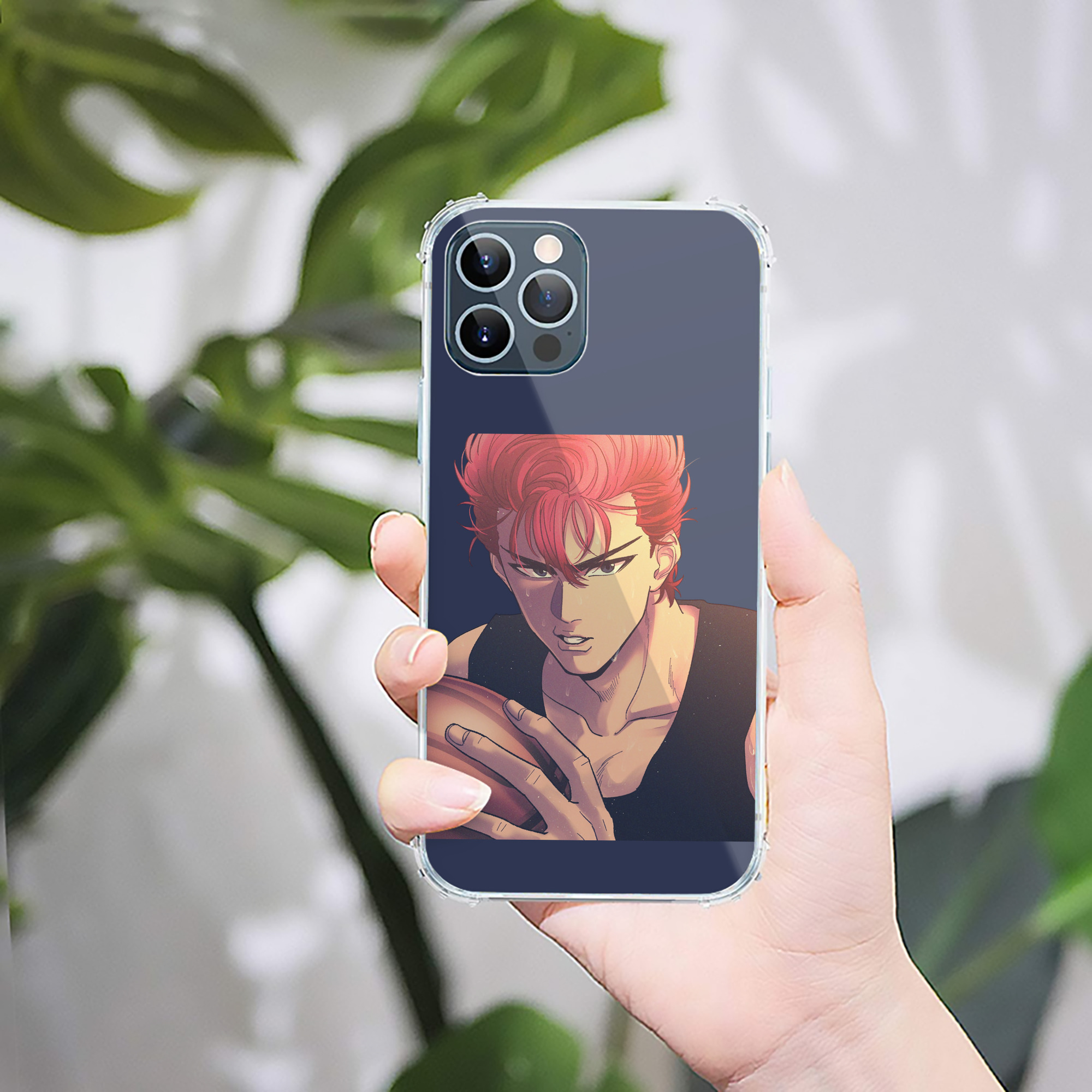（画像用） SLAM DUNK／スラムダンク 【iPhone 12シリーズ対応】透明スマホケース（クリアソフトケース）